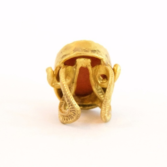 *SOLD* Coral Ring // Handmade // Open - Picture 2 of 5